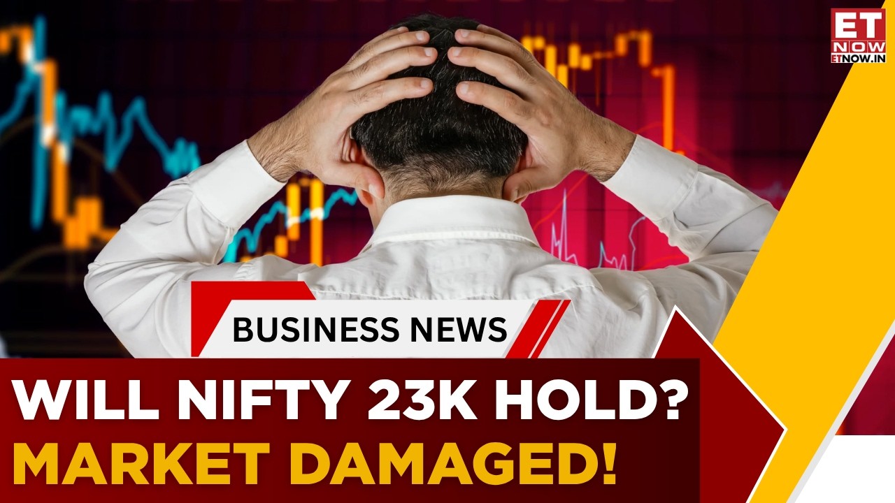 Nifty Crash Explained: Kunal Bothra on 23,000 Support, Weak Breadth, Bank Stocks Drag Nifty & More