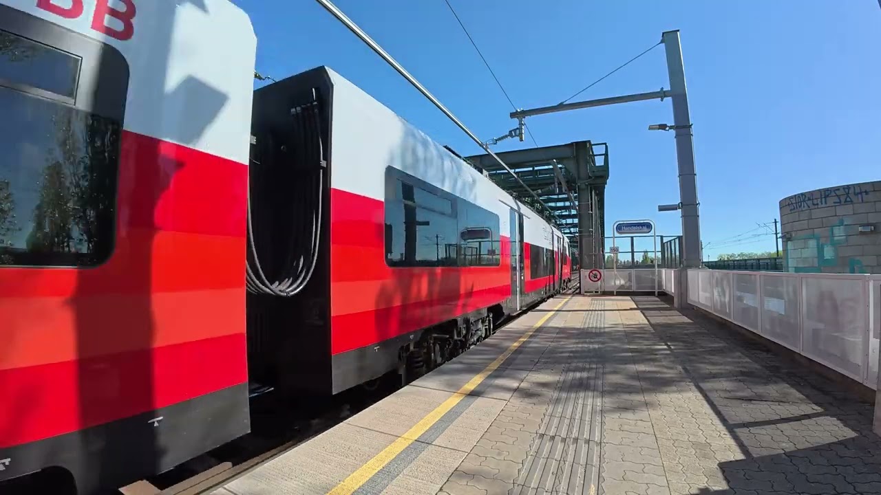 Züge in Wien:Mitte,Handelskai,Meidling und HBF