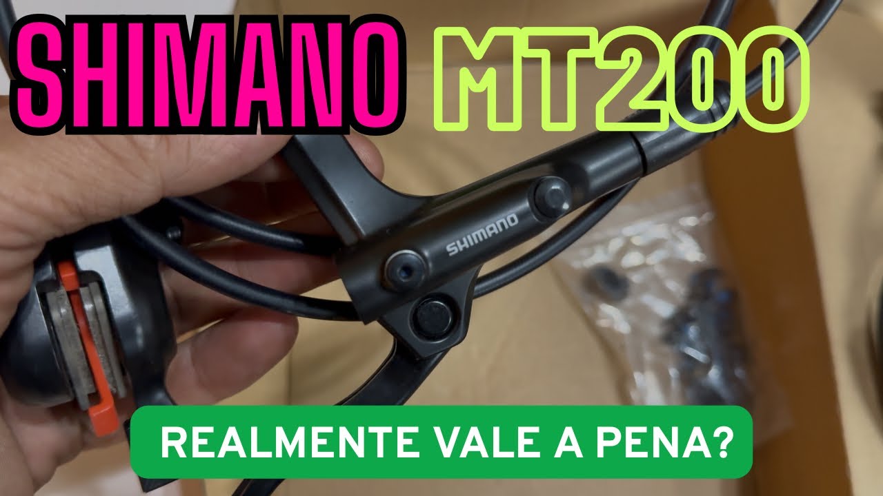 FREIO SHIMANO MT200 É BOM? UPGRADE FREIO SHIMANO MT200 REALMENTE SÃO BONS?