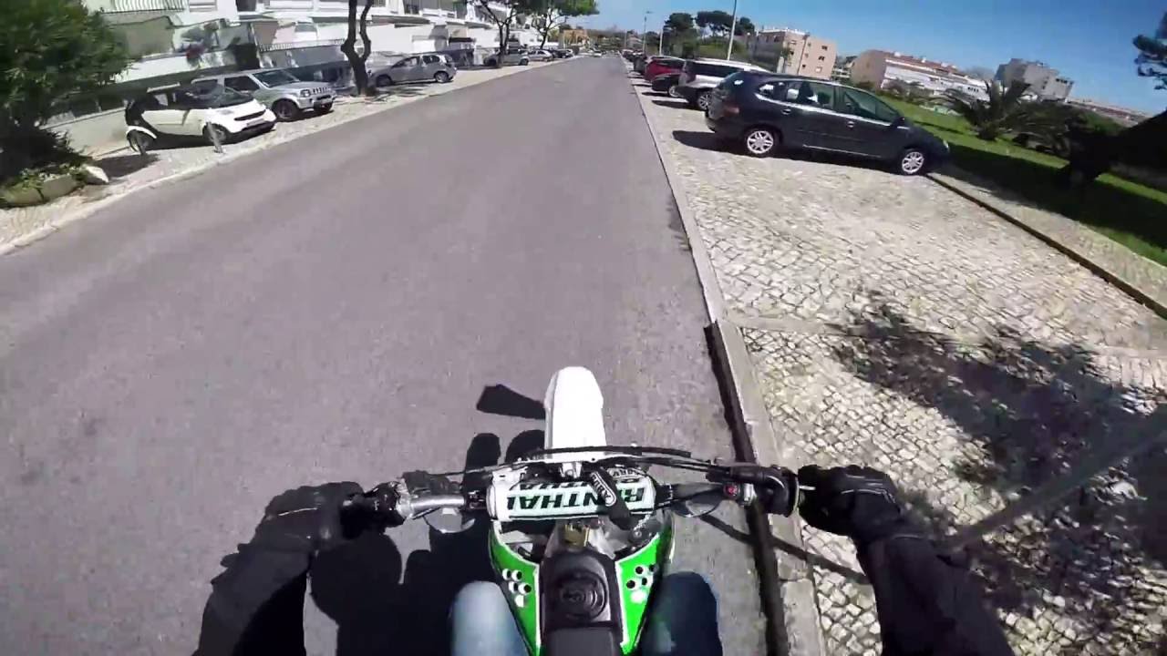 KX450-F Supermoto | Food run for lunch