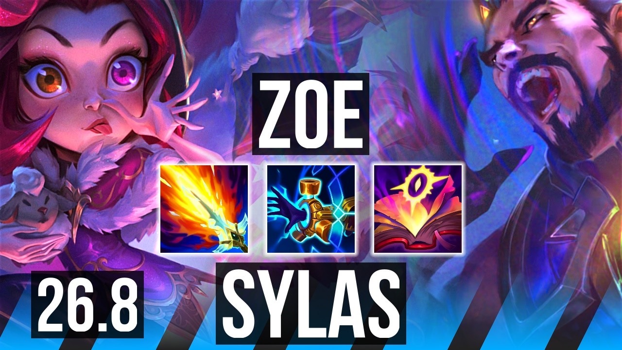 ZOE vs SYLAS (MID) | TR Grandmaster | 26.8