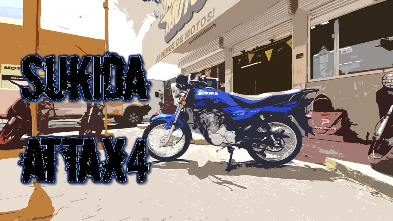 Sukida attAX4 150cc - Review Ficha técnica | ¿Una Suzuki ax4 más asequible? 🤑