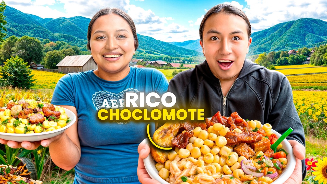 PREPARE RICO CHOCLO MOTE PARA MI ESPOS DAVID OTAVALO