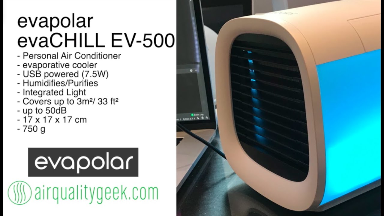 How to Cool Down with evaPolar EvaChill Microclimate Air Conditioner