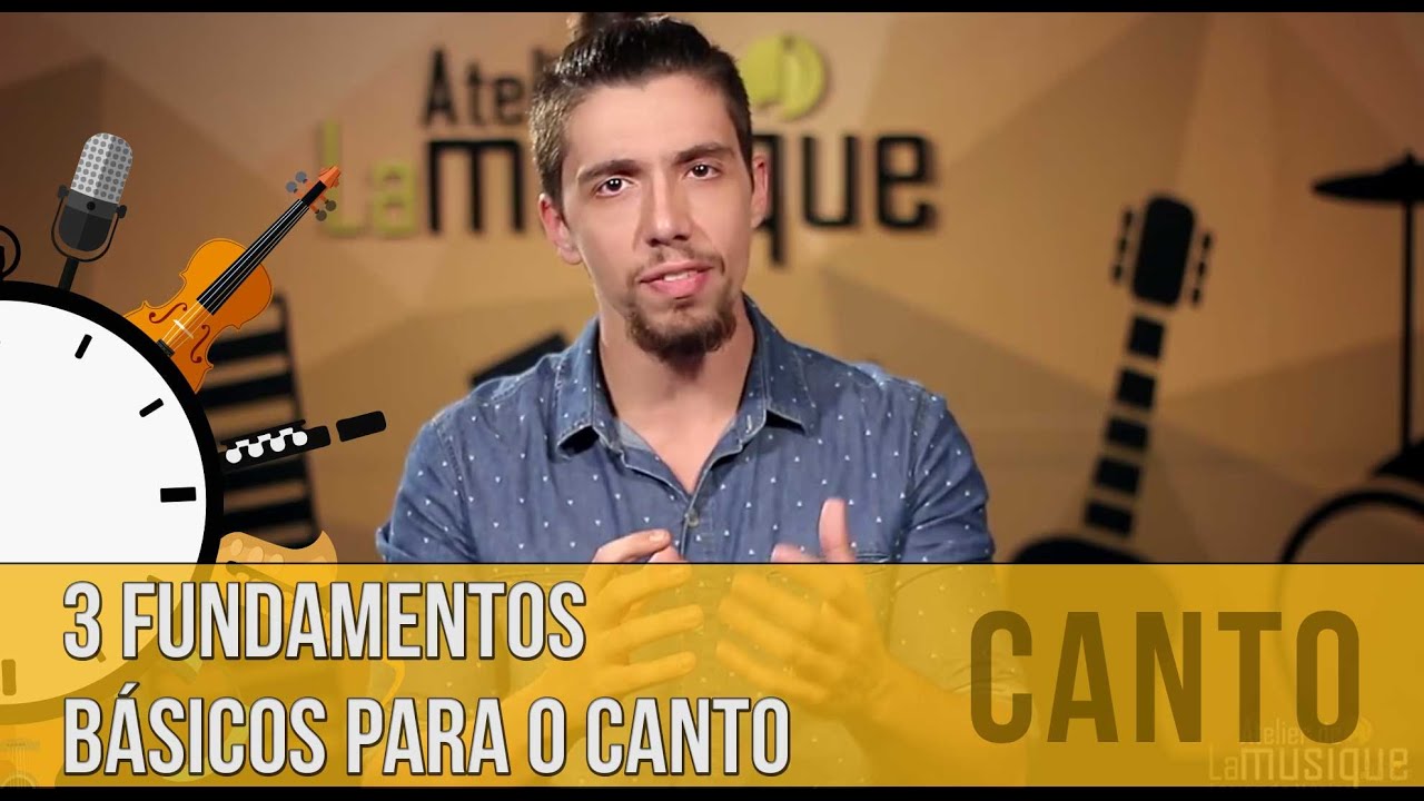 3 fundamentos básicos para o Canto - Dica do Minuto #106