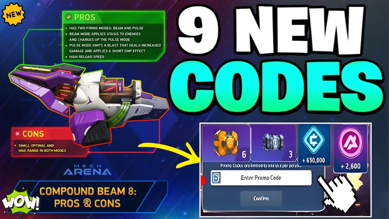 💥ЭКСКЛЮЗИВНЫЕ💥 ПРОМОКОДЫ MECH ARENA НА МАРТ 2026 ГОДА - ПРОМОКОДЫ MECH ARENA 2026 - ПРОМОКОДЫ MEC...