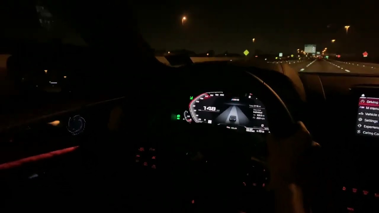 193 MPH!! Bone stock 2020 BMW M8 competition top speed run