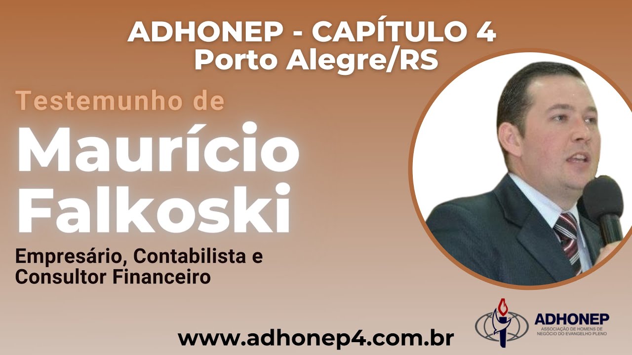 TV ADHONEP - Testemunho de Maur&iacute;cio Falkoski (Empres&aacute;rio)