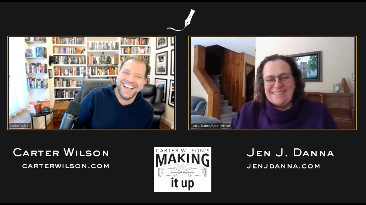 Making it Up with Jen J. Danna/Sara Driscoll, author of the FBI K-9s thriller series