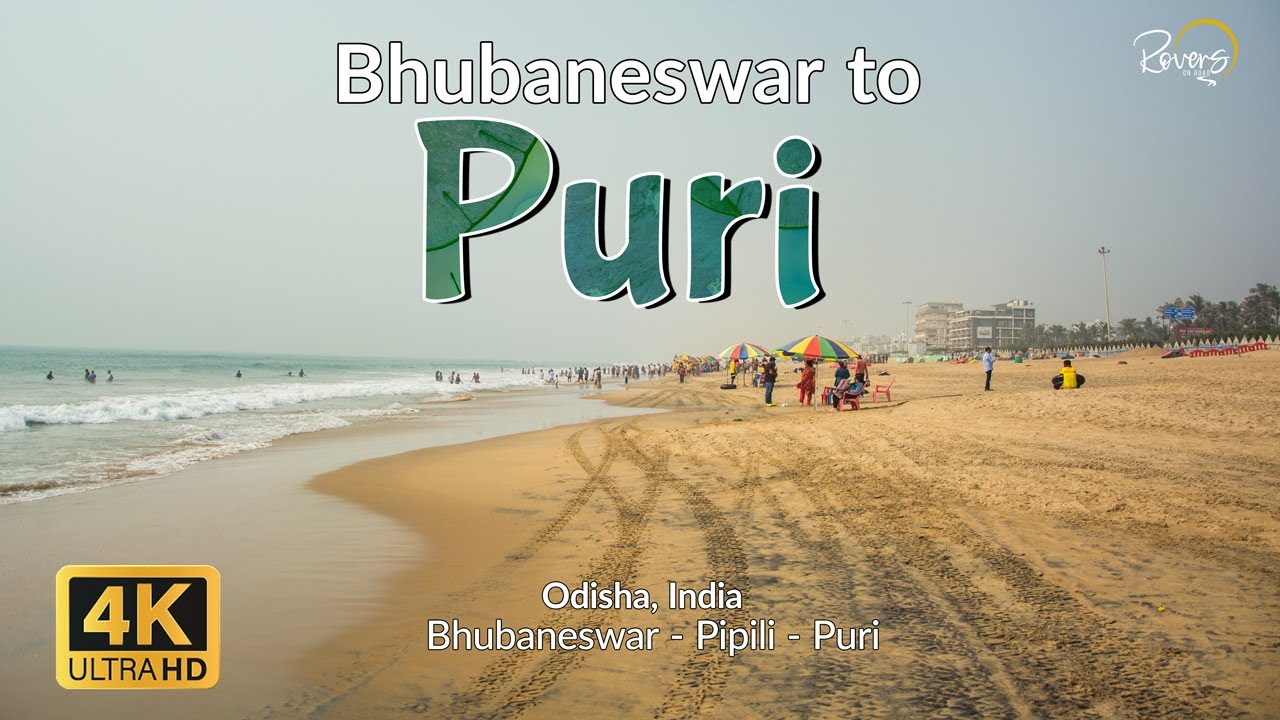 Bhubaneswar to Puri | Kolkata to Puri - EP4 | Pipili | 4K Drive