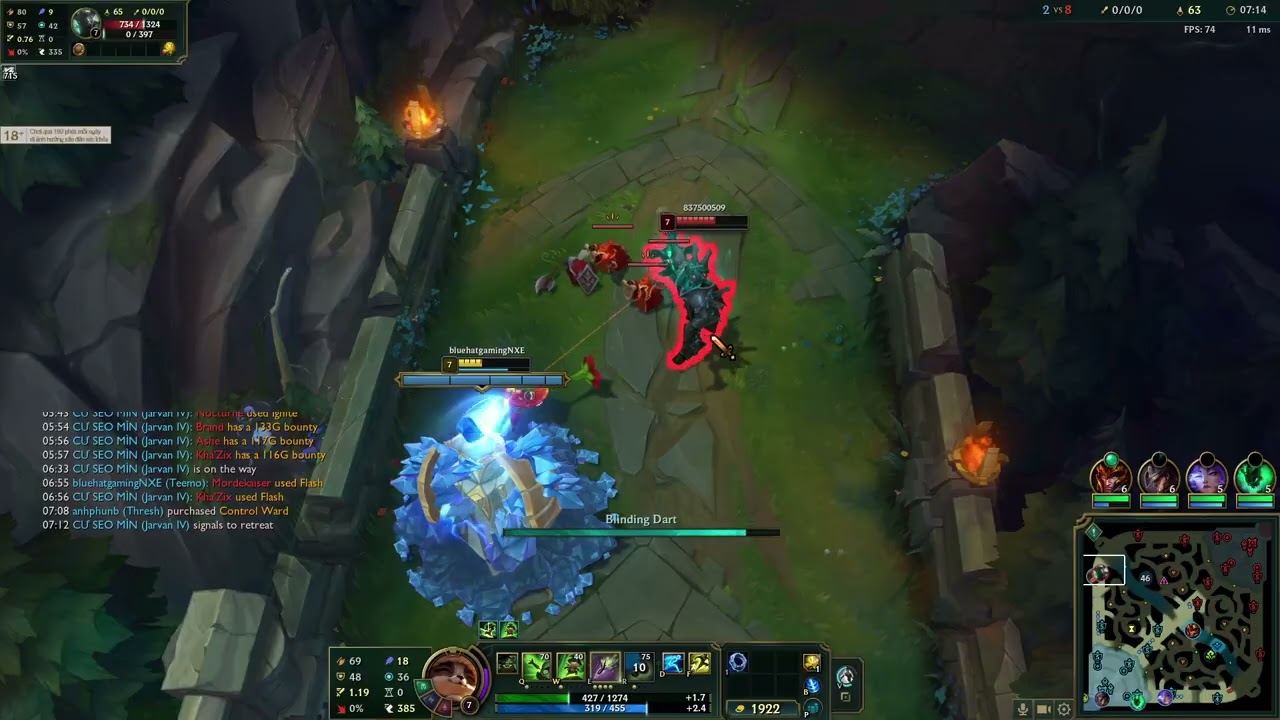 Playing Taimo ranked everyday until Rito make his w scale with ap(day 2039)