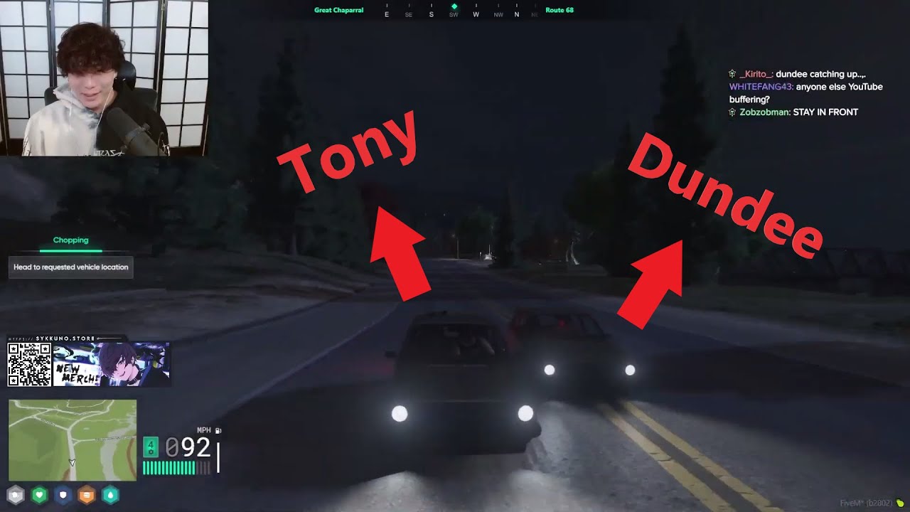Tony Beats Dundee in INCREDIBLY CLOSE Race (with Yuno Narrating) | GTA RP NoPixel 4.0