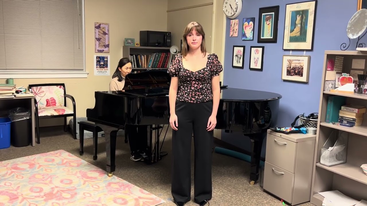 Natalie Vieira singing Les Roses d'Ispahan, Gabriel Fauré (Jan 2026) 