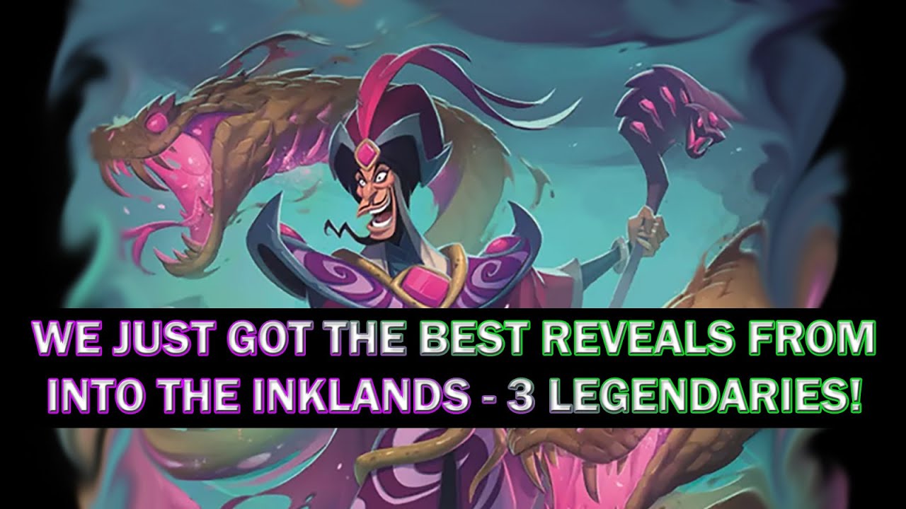 3 NEW LEGENDARY REVEALS - JAFAR, URSULA, & HYDRA - Into the Inklands Disney Lorcana