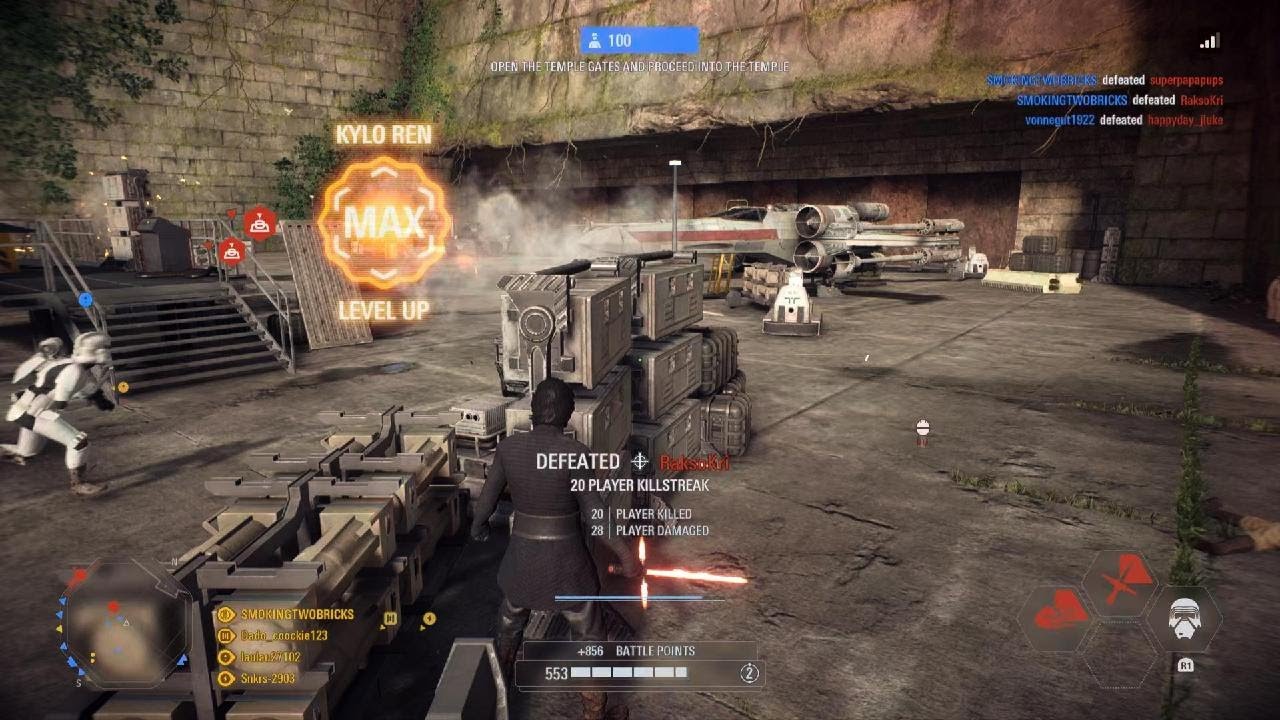 Maxed Kylo on Yavin