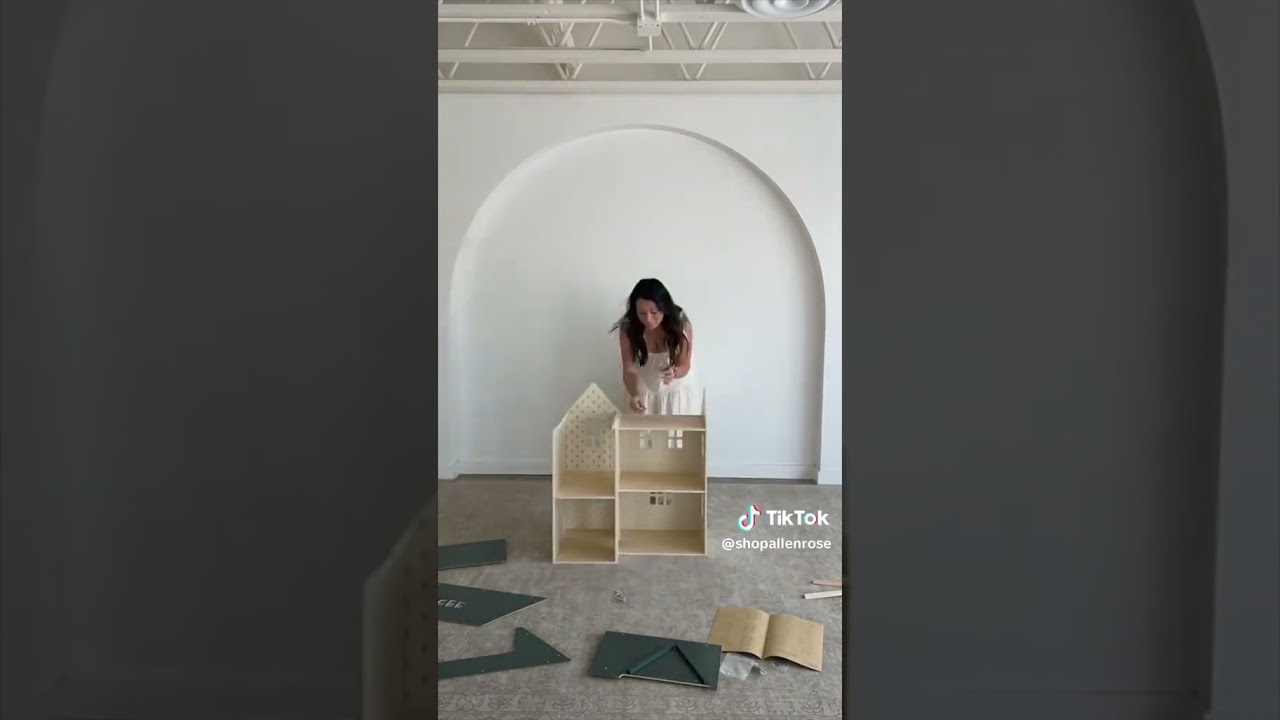 Assembling the Maileg Dollhouse, House of Miniatures 🏚️ #maileg #dollhousemaking #dollhouses