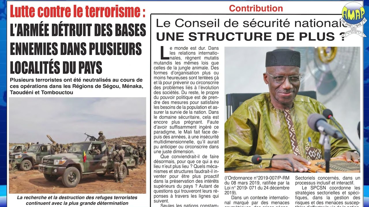 Politique, Soci&eacute;t&eacute;, S&eacute;curit&eacute;, Faits divers, Sport : Les faits marquants du #Mali en 4min