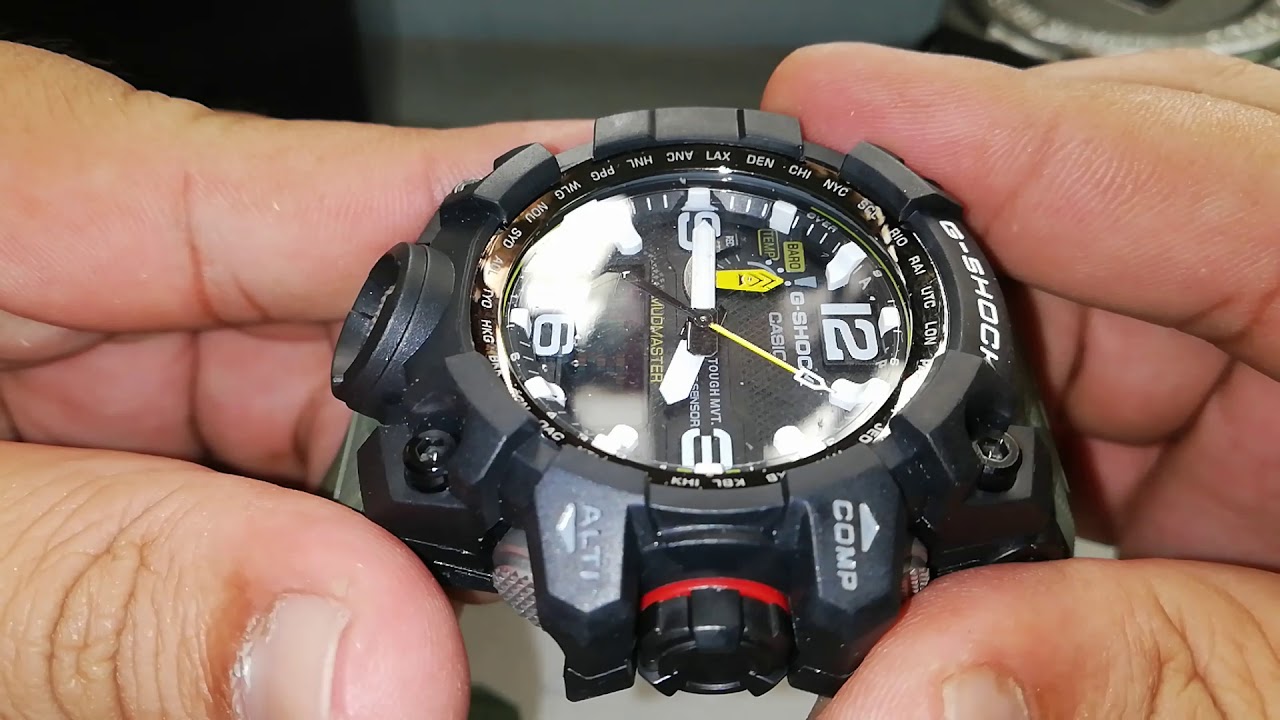 g shock mudmaster GWG-1000 fake