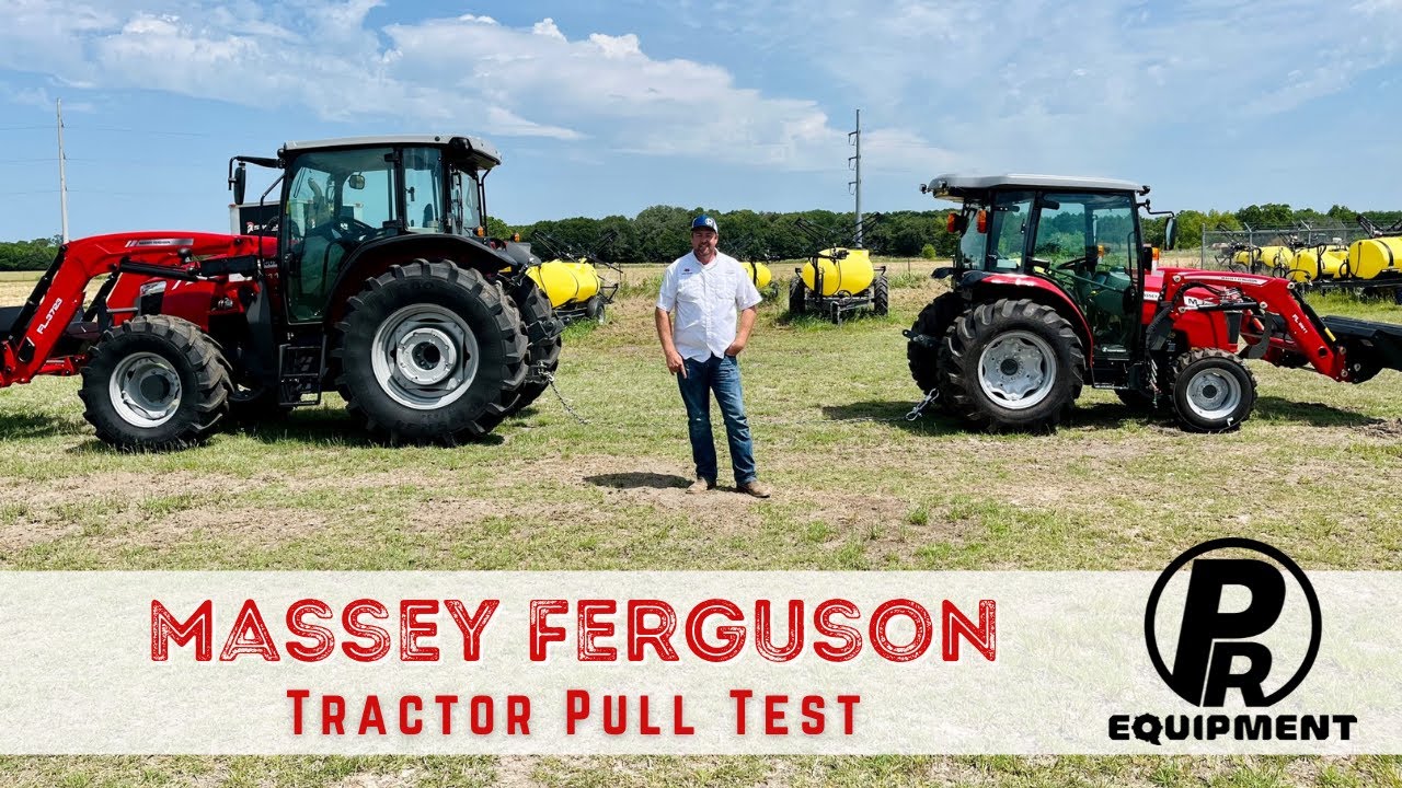 Испытание на разрыв Massey Ferguson 1840MH