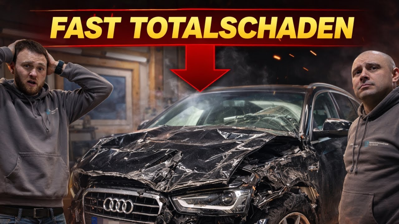 Audi fast Totalschaden?!? – so haben wir ihn gerettet! 🚗🔥