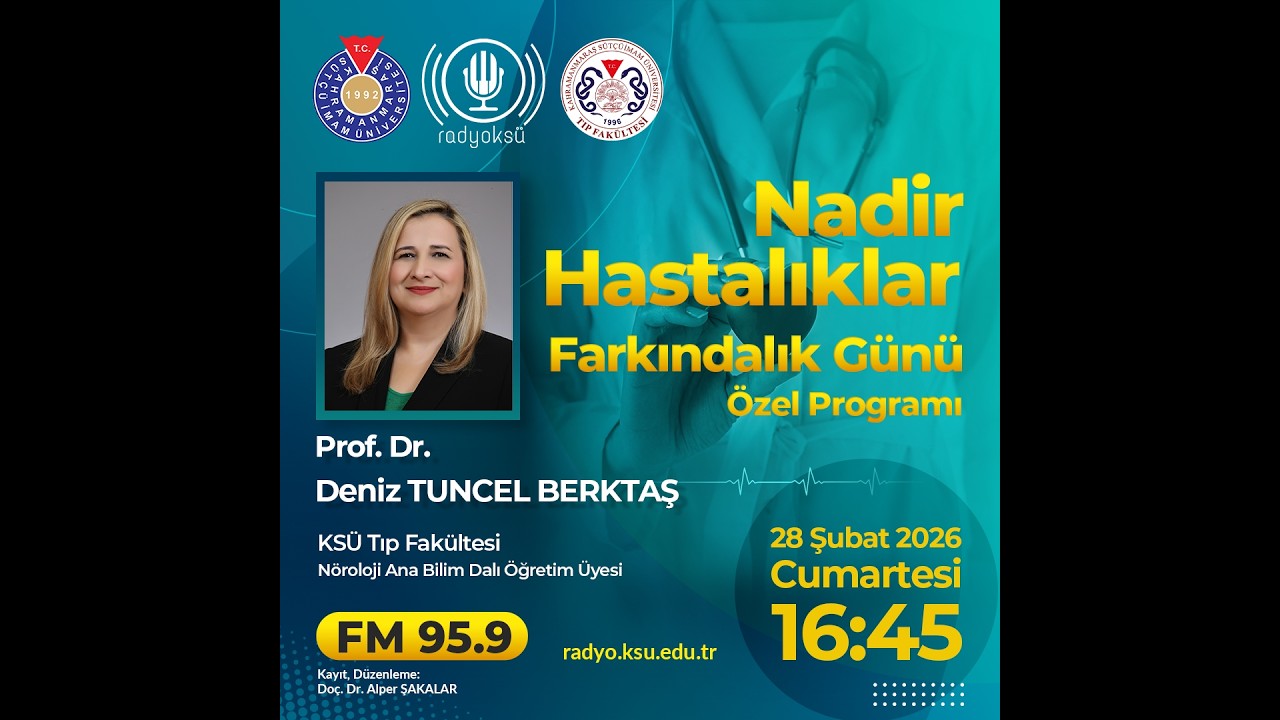 Prof. Dr. Deniz Tuncel Berktaş - Nadir Hastalıklar