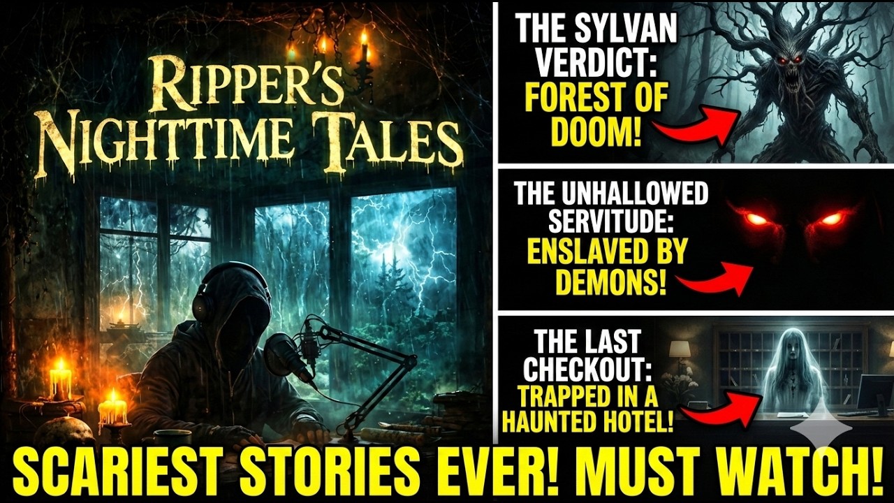 3 TRUE Scary Stories That Will Give You Nightmares 😱 | Ripper's Nighttime Tales