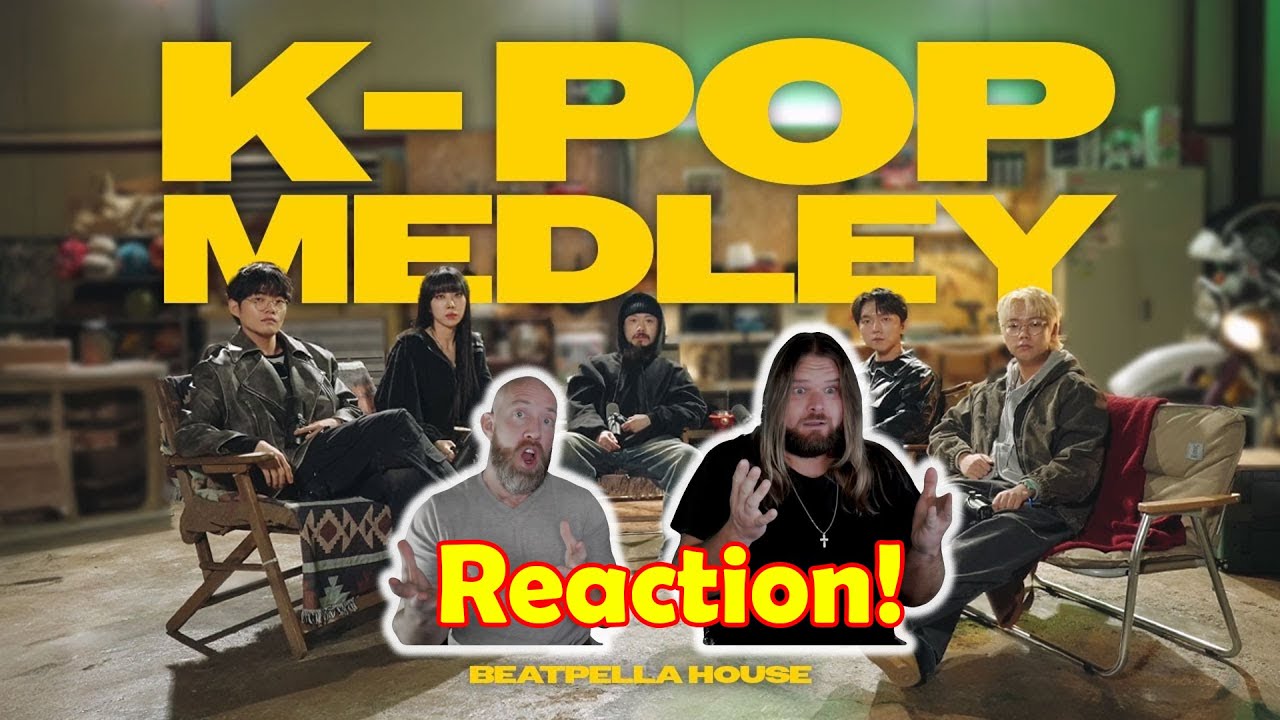 Реакция музыкантов на прослушивание BEATPELLA HOUSE - K-POP MEDLEY (BEATBOX) ***ЗВУК ИСПРАВЛЕН***