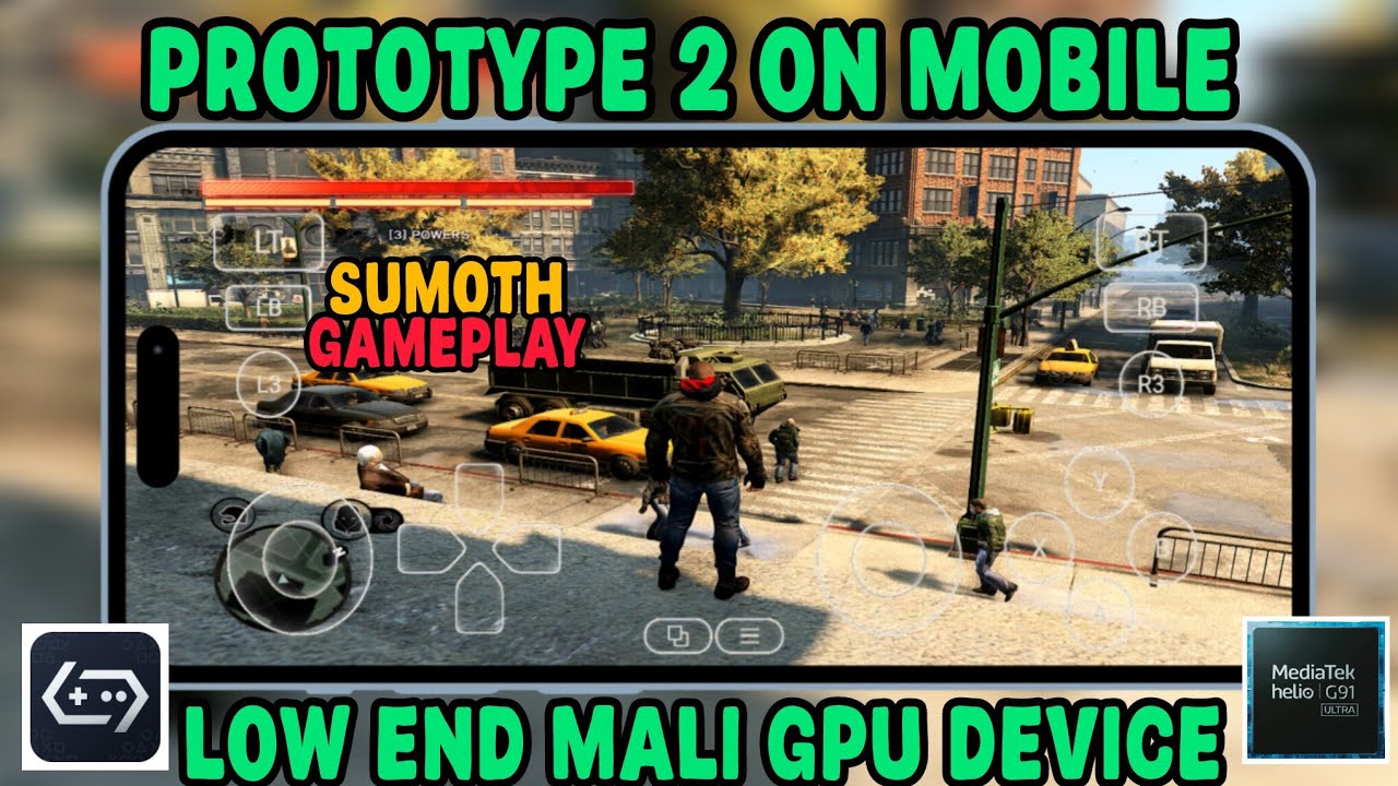 ‎😱PROTOTYPE 2  Gameplay Mali GPU device full setup in gamehub ‎