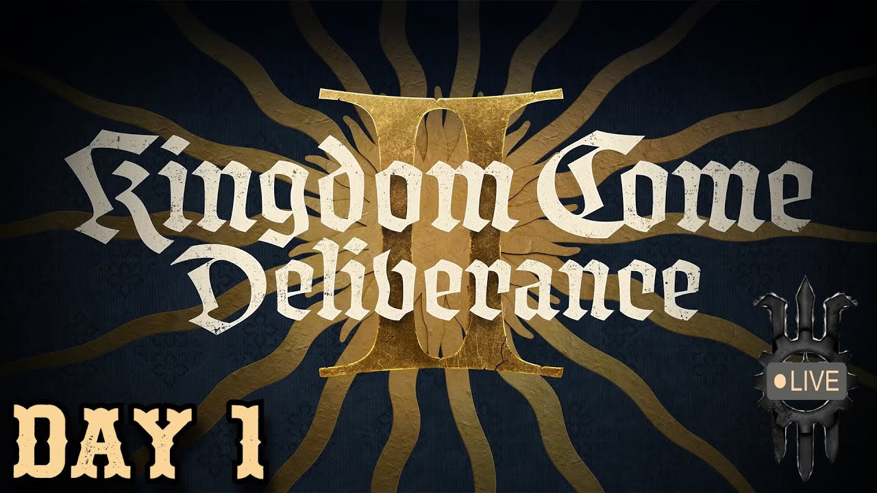 Kindom Come Deliverance 2! First Time Playthrough Day 1