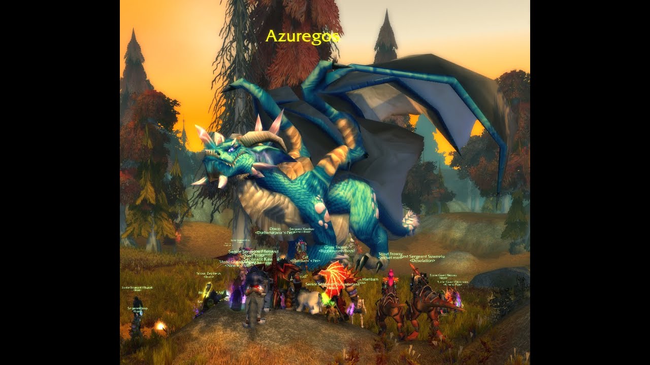 Azuregos World Boss Epic Facepalm / Classic World of Warcraft