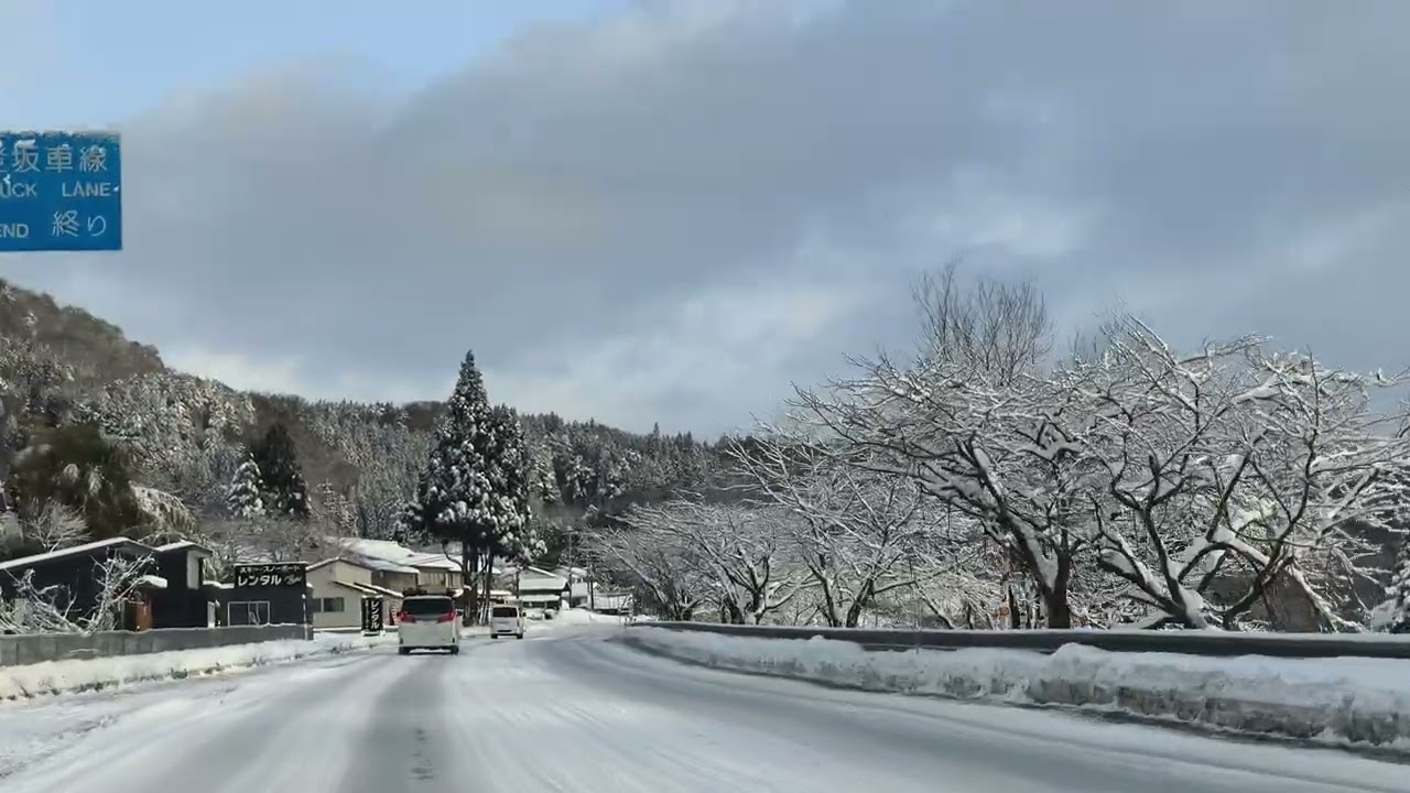 【流し動画】1月初旬高鷲スノーパーク　#冬#雪#スノーボード
