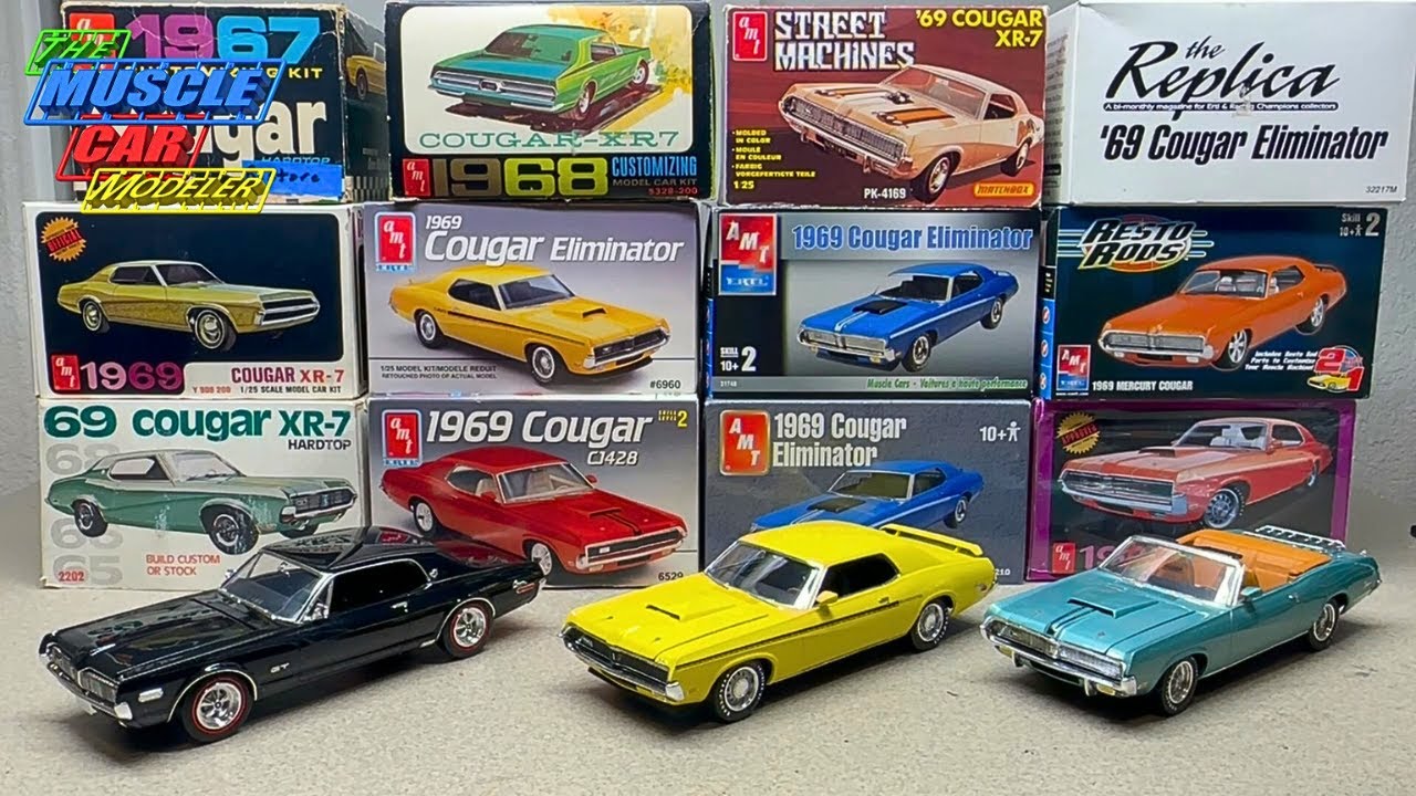 AMT 1969 Mercury Cougar Kit History and Comparison
