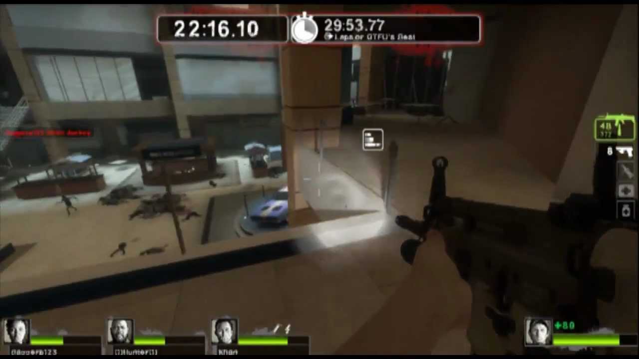 Left 4 Dead 2- 31 Minute Survival Mode- Mall Level