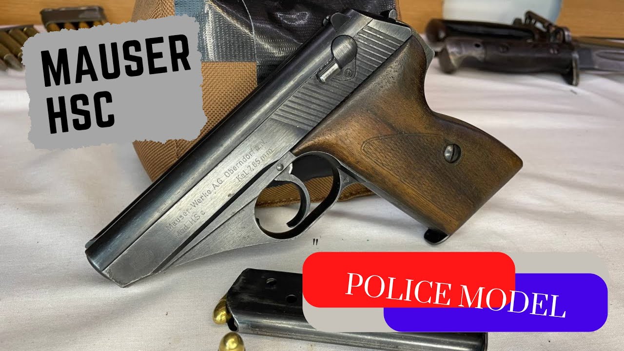 Mauser HSc WW2 Police Pistol
