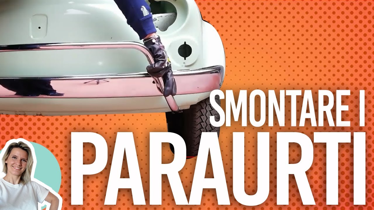 Smontare paraurti fiat 500 epoca L