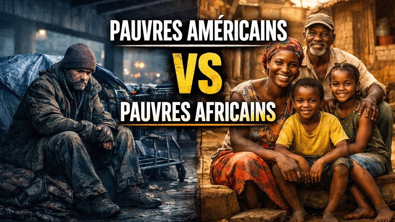La comparaison qui dérange derrière la pauvreté. 