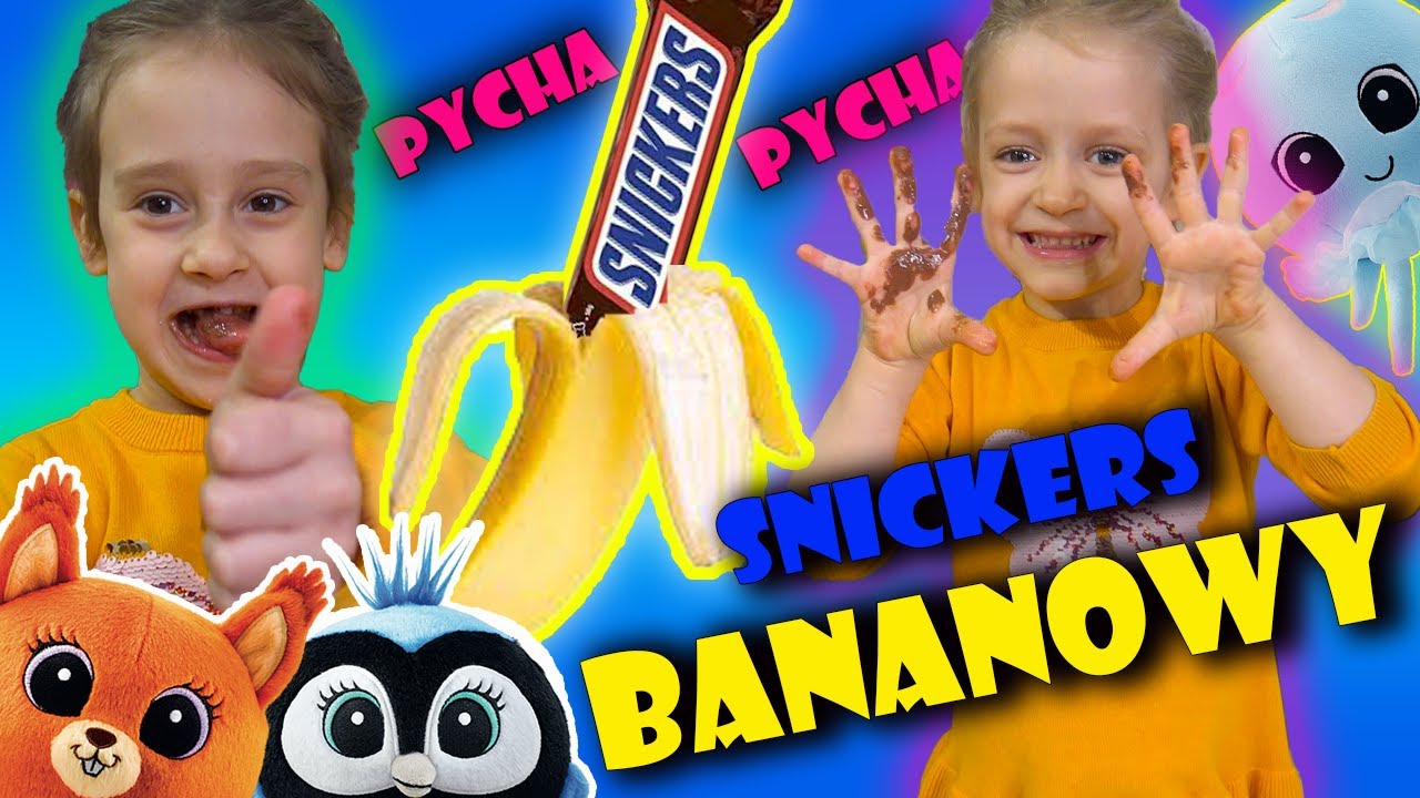 ROBIMY SNICKERSY BANANOWE 😋 PYCHA 😋 GANG SWOJAKÓW ORAZ NELA I LILA TWINS STORY