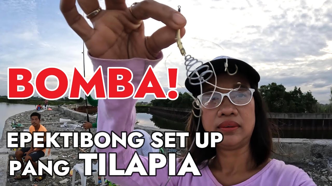 BOMBA! Epektibong set-up pang TILAPIA | Effective set-up for Tilapia fishing