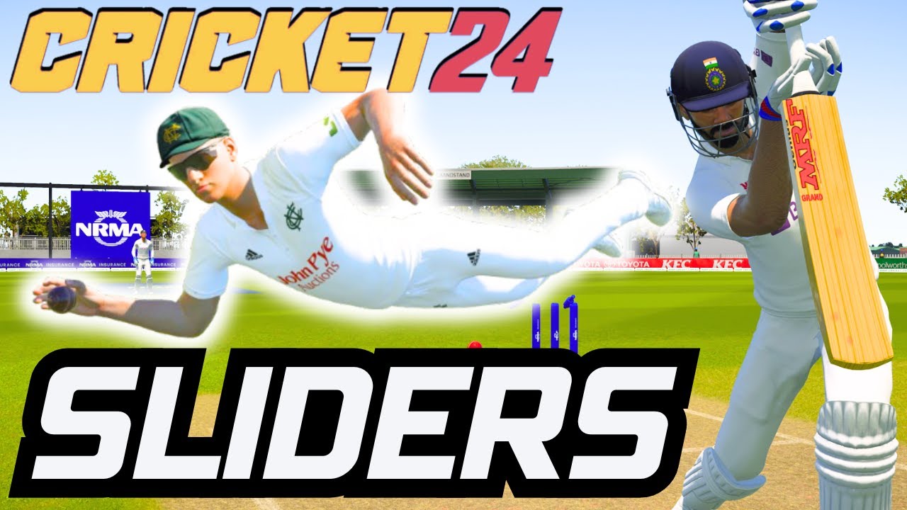 UPDATED SLIDERS - REALISTIC GAMEPLAY - CRICKET 24