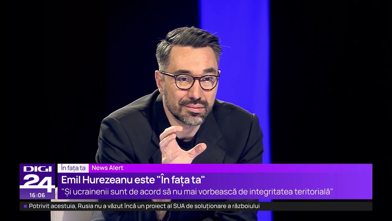 În fața ta cu Emil Hurezeanu: România a jucat tot timpul, dar rolul la Marea Neagră este subevaluat