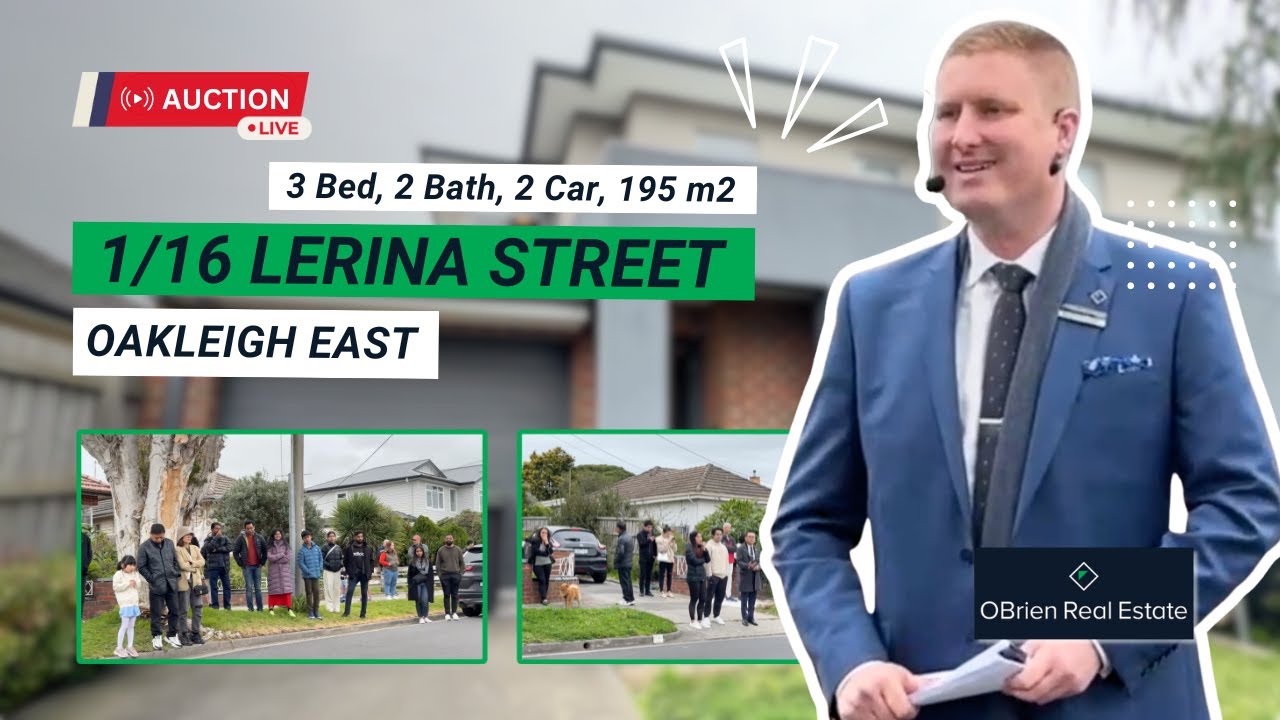 Live Auction @ 1/16 Lerina Street, Oakleigh East