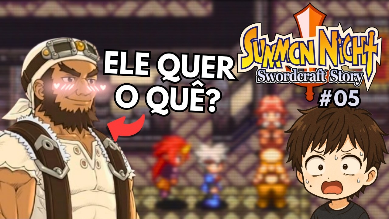 O Bron tá de olho na MÃE do protagonista?! - Summon Night: Swordcraft Story #05