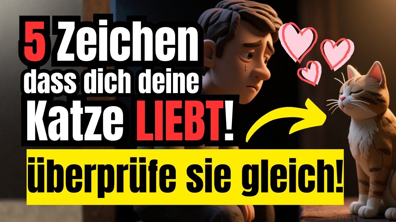 Diese fünf Dinge tut deine Katze nur, wenn sie dich wirklich liebt!