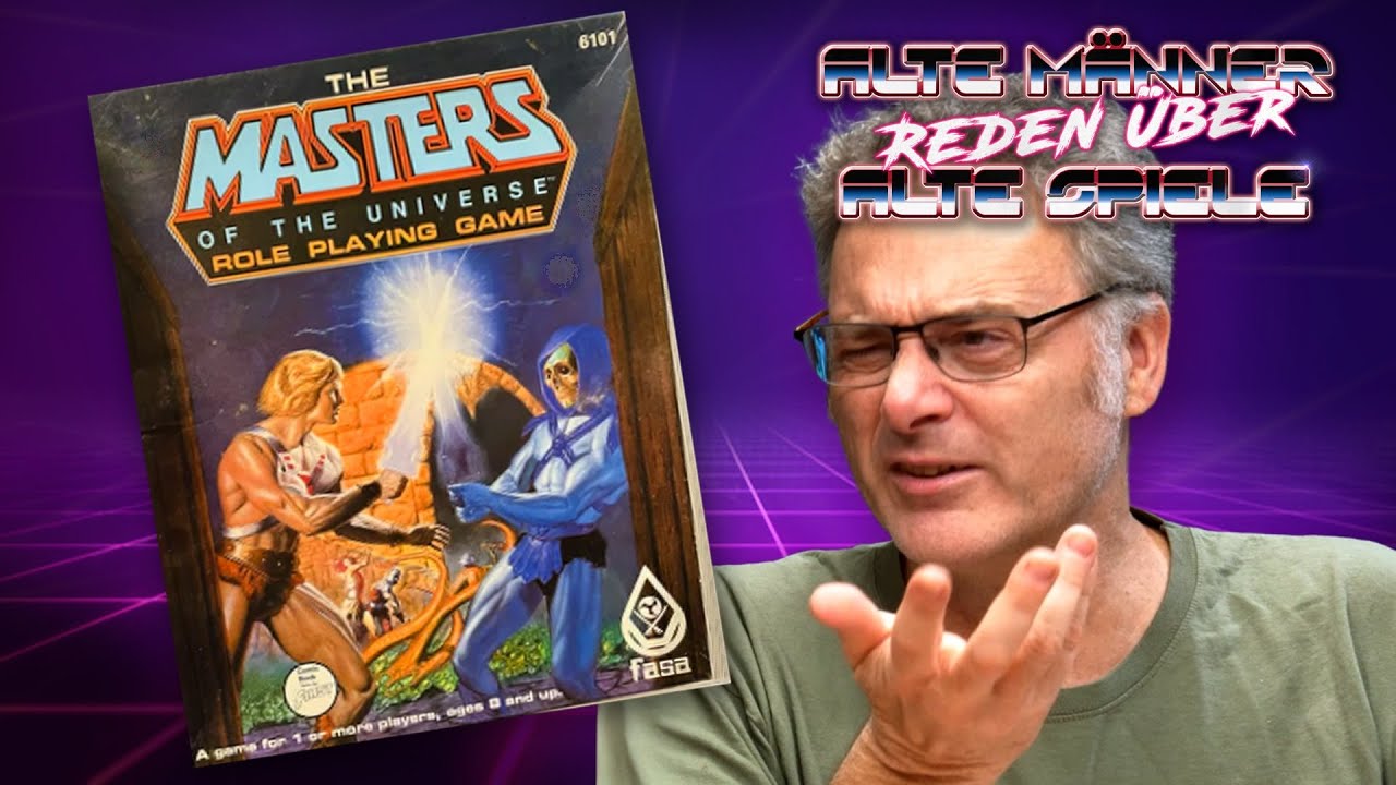 Masters of the Universe - Roleplaying Game | Alte Männer reden über Alte Spiele - Podcast