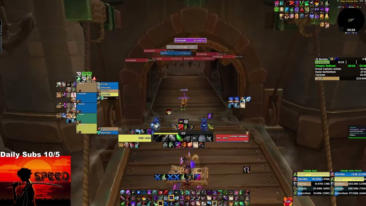 SPEEDY +15 SIEGE OF BORALUS ASSASSINATION ROGUE POV