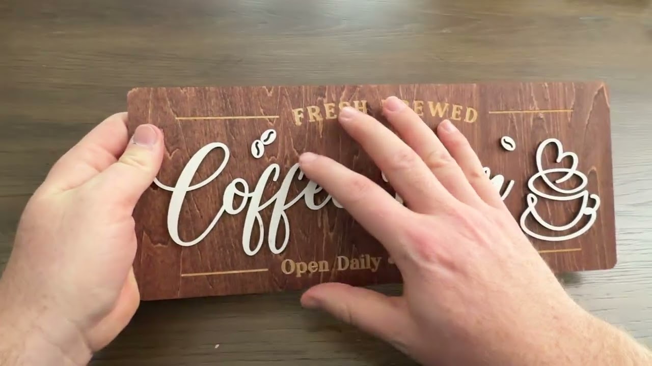 Vintage Coffee Bar Signs for Wall Decor