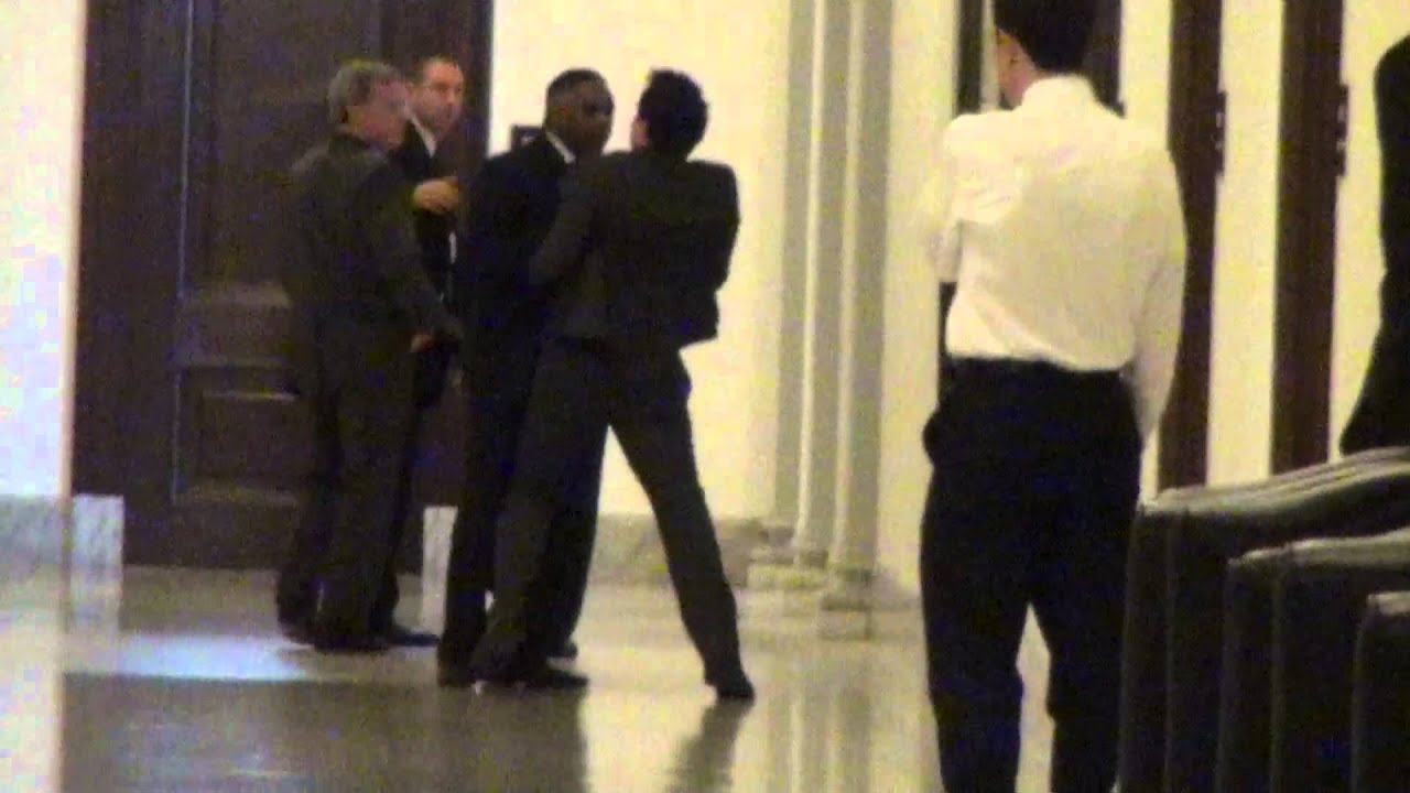 Harry Reid's bodyguard attacks 
