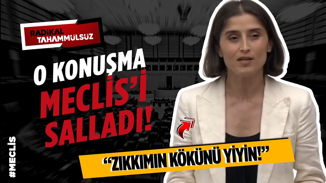 TBMM Karıştı! DEM’li Vekilden AKP’ye Sert Çıkış: “Zıkkımın Kökünü Yiyin!” | ARŞİV