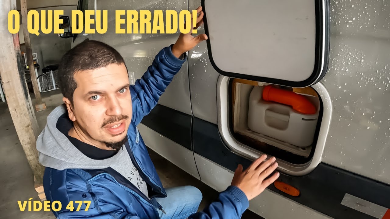 VAZAMENTO, MEDIDAS ERRADAS, SAIBA O QUE DEU ERRADO E ONDE FALHAMOS EM NOSSO MOTORHOME - VÍDEO 477