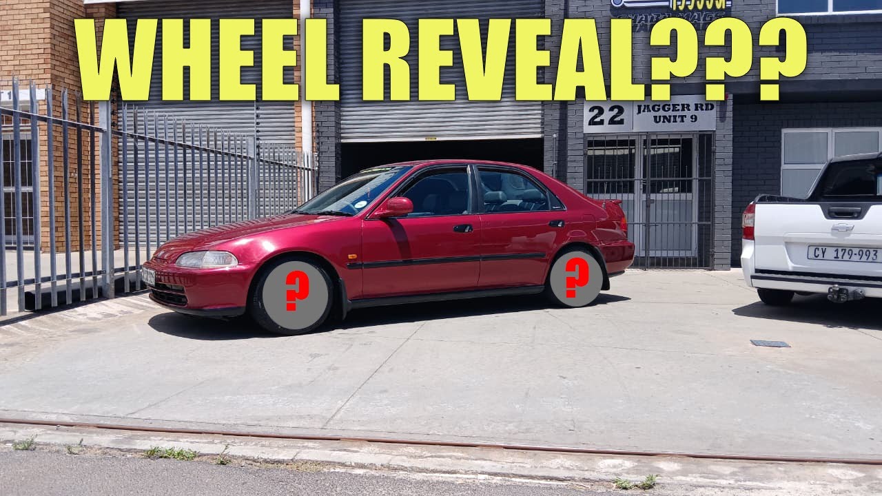 Презентация колесных дисков Honda EG.